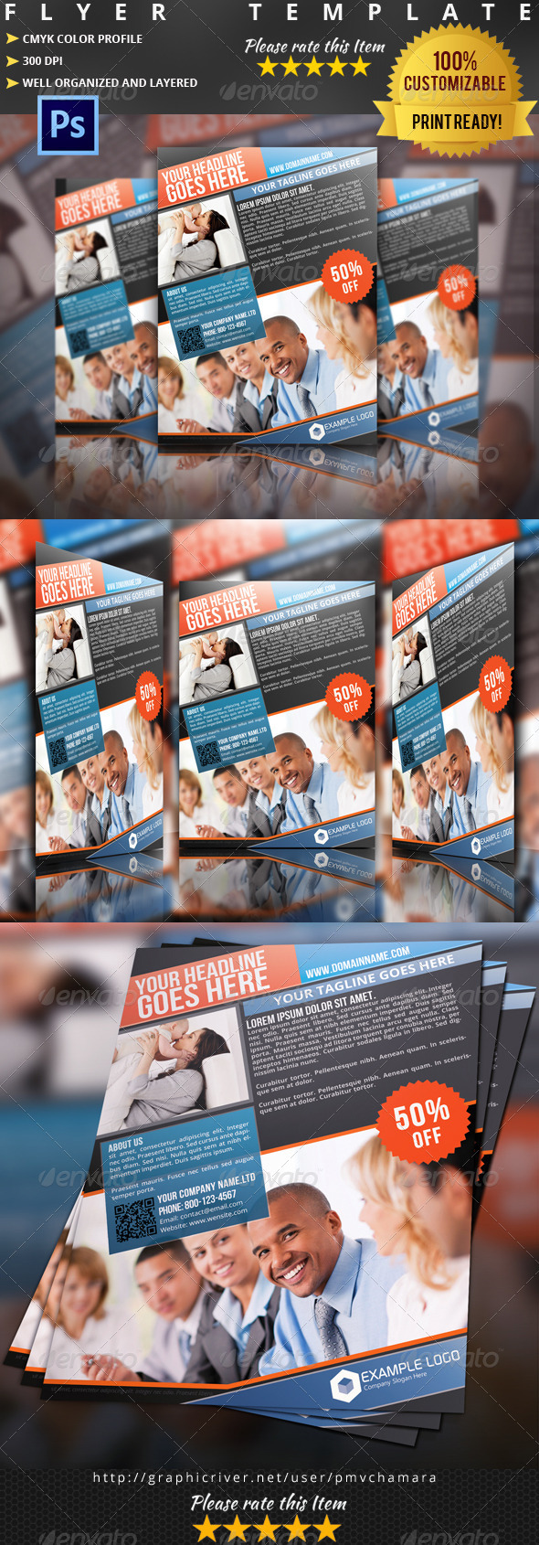 Insurance Flyer Template 03 - Corporate Flyers