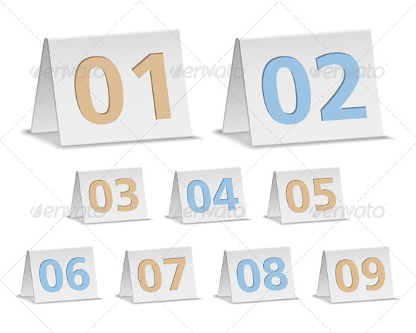 Numbers - Objects Vectors