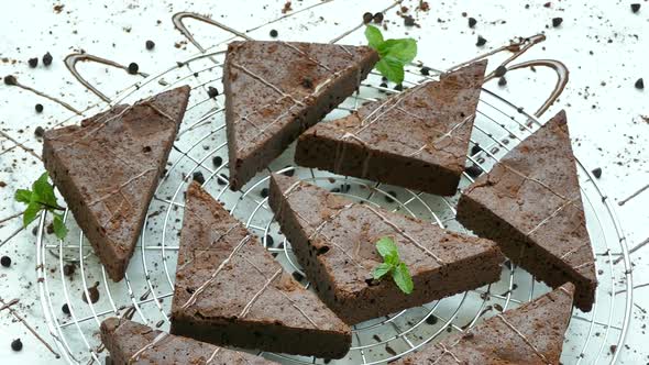 Chocolate brownie sweet dessert alt