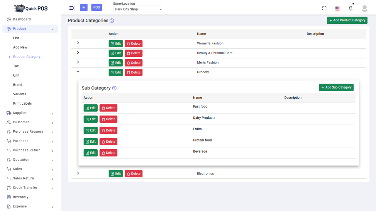 Quick POS - Advanced POS with Inventory Management - Point of Sale ...