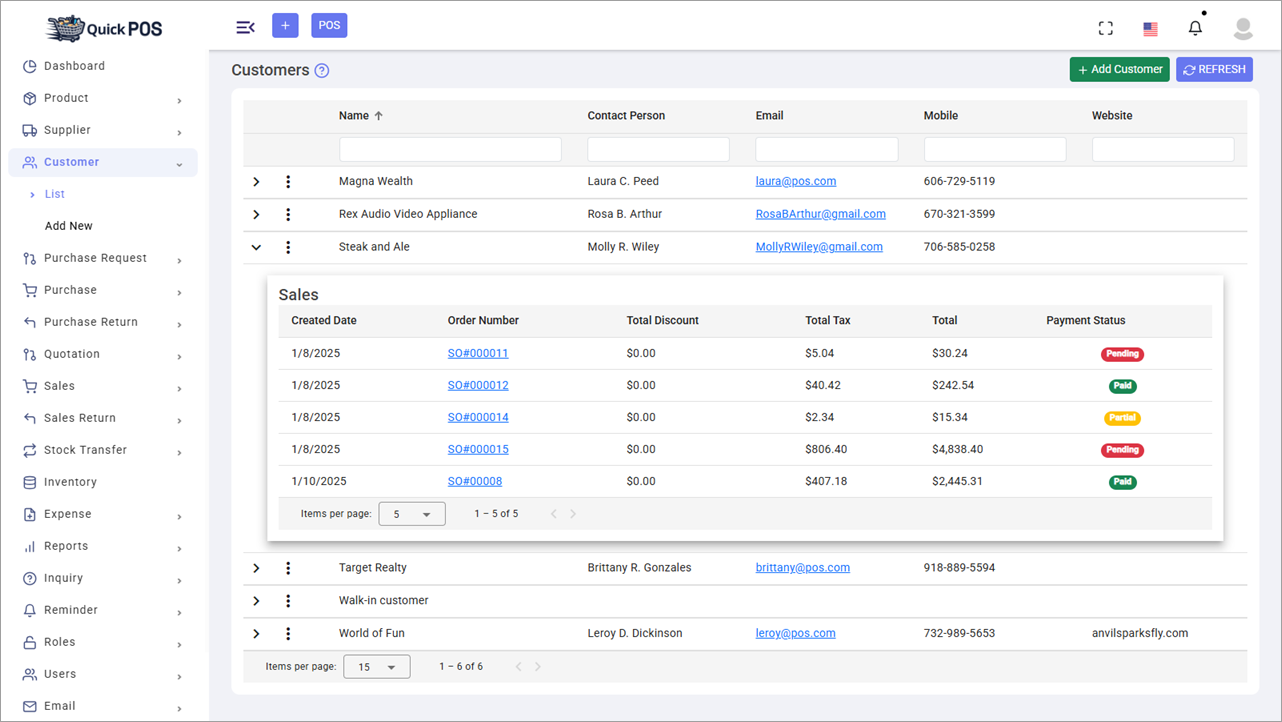 Quick POS - Advanced POS with Inventory Management - Point of Sale ...