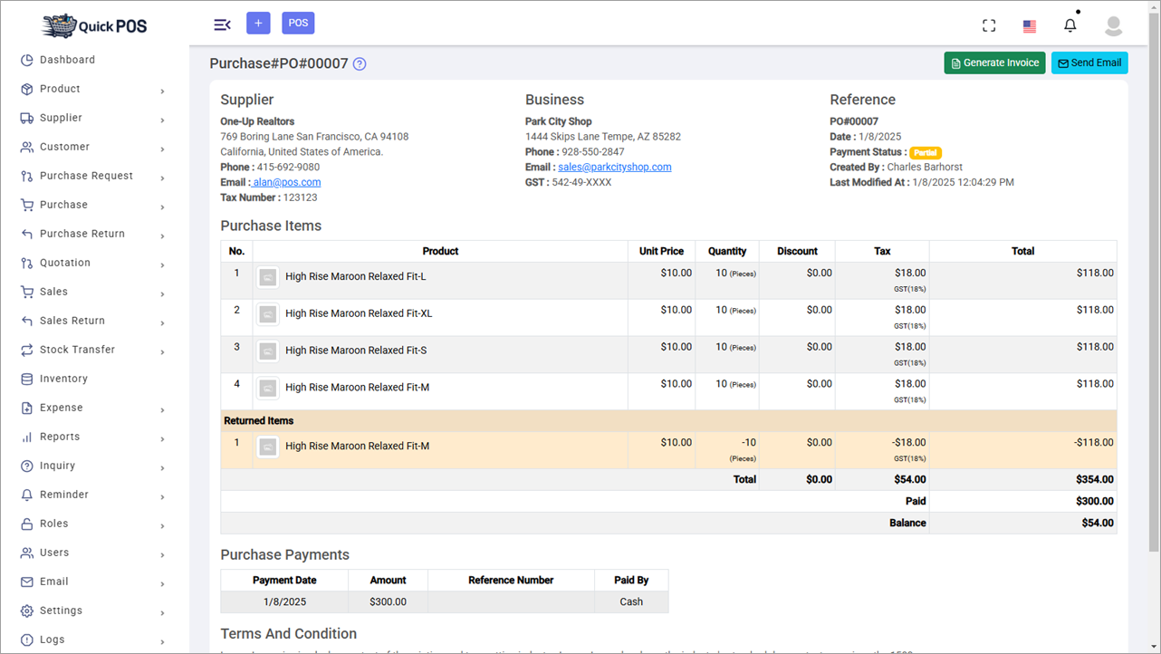 Quick POS - Advanced POS with Inventory Management - Point of Sale ...