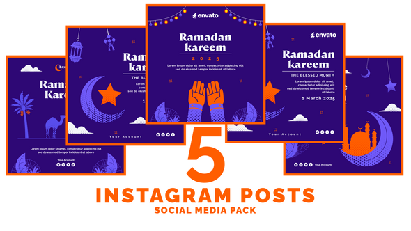 Ramadan post Pack Openers template preview