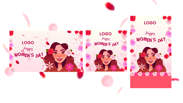 Women's Day Sale Instagram Stories & Posts  Animation Pack Product Promo template preview