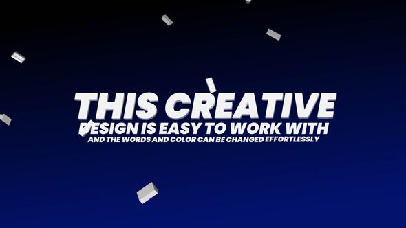 Text Animation Titles template preview