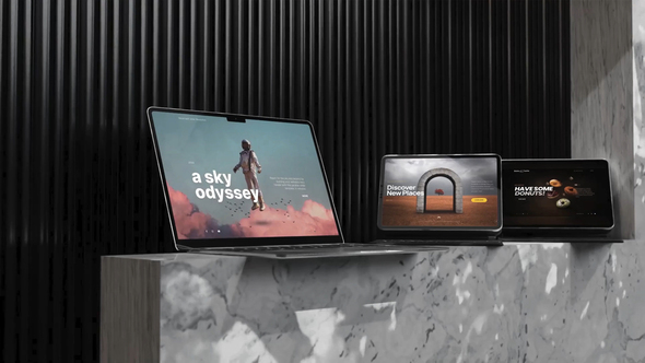 Laptop & Tablet Mockup Product Promo template preview