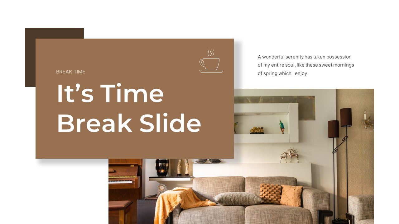 Minimalist Interior Design PowerPoint Template, Presentation Templates