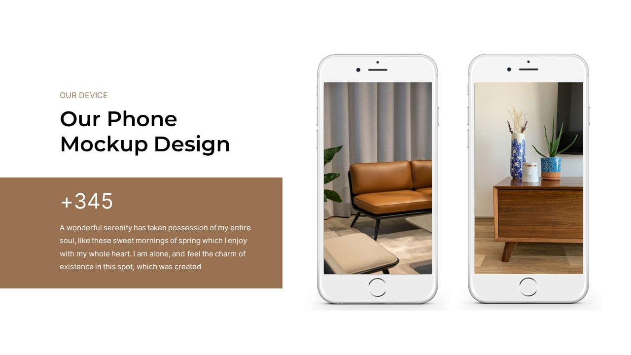 Minimalist Interior Design PowerPoint Template, Presentation Templates