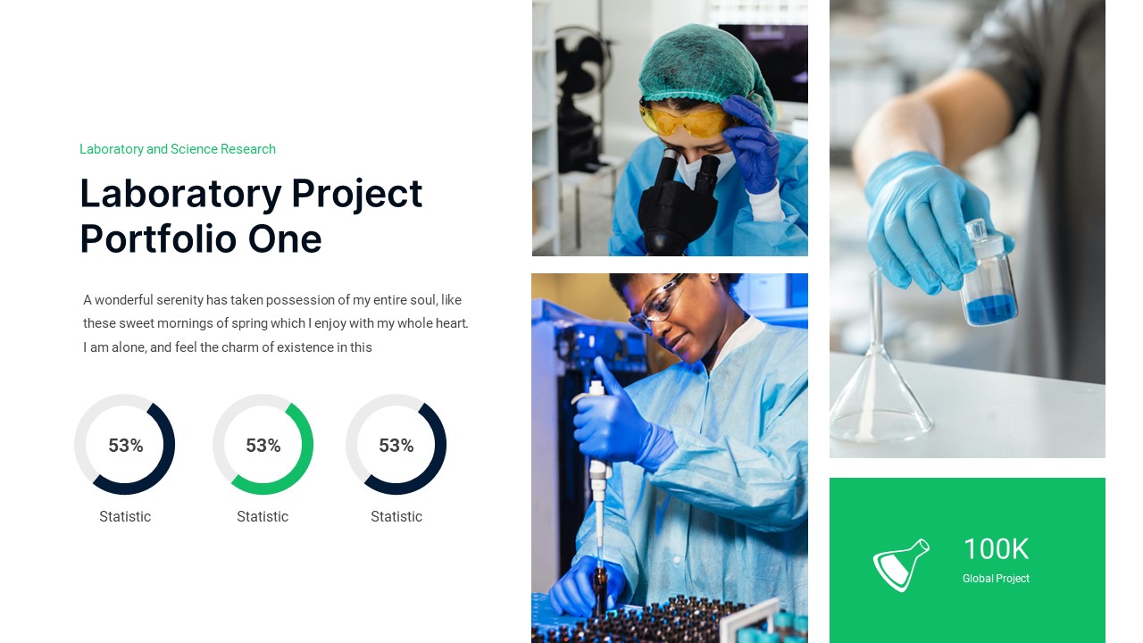 Medilabs - Laboratory & Science Research PowerPoint Template ...