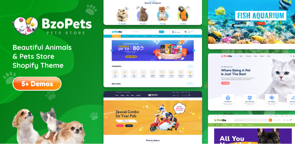 BzoPets – Pet Store and Supplies Shopify 2.0 Theme