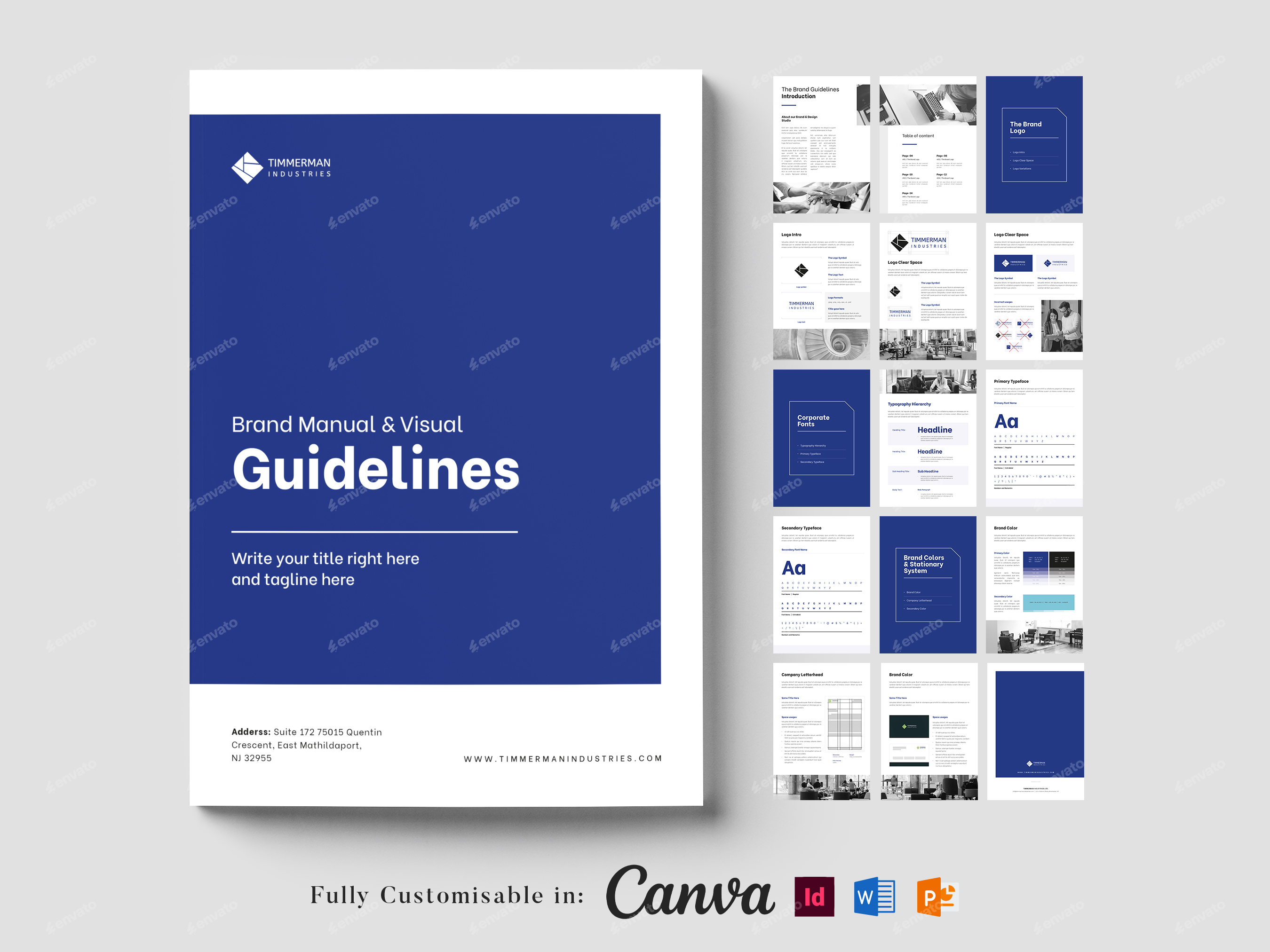 Branding template | Brand Style Guide, Print Templates | GraphicRiver