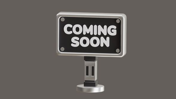 3D Animation of Coming Soon Builds Anticipation alt