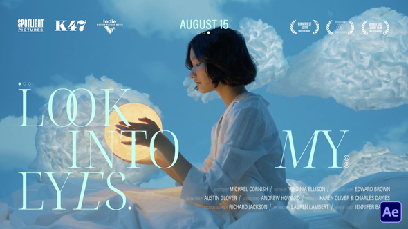 Nobel Cinematic Title Titles template preview