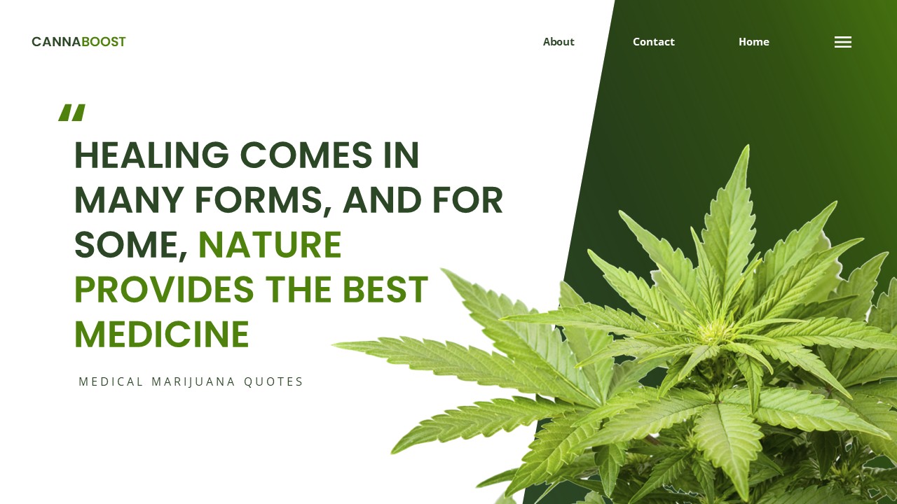 Medical Marijuana PowerPoint, Presentation Templates | GraphicRiver