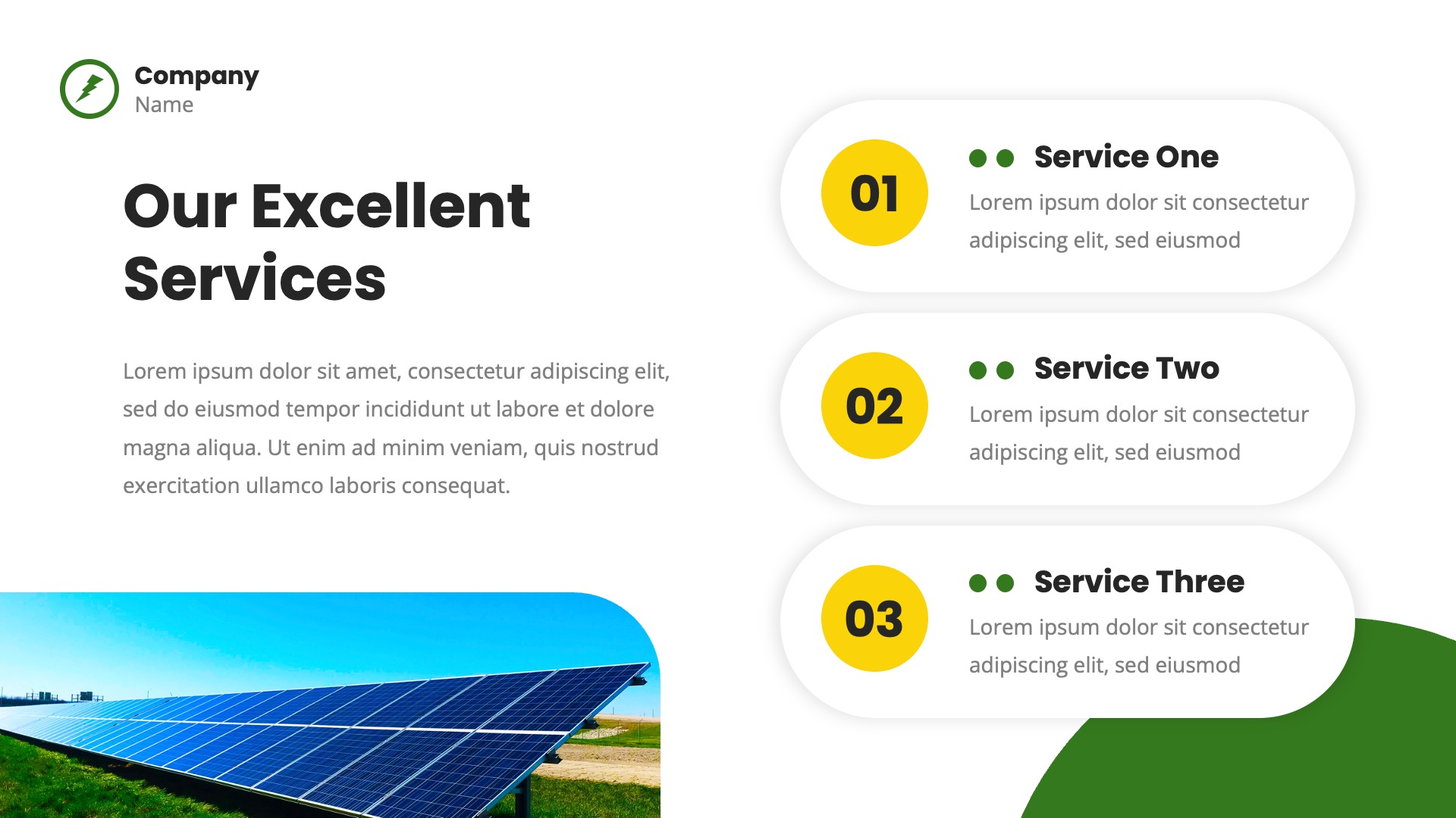 Senergy - Renewable Energy Google Slides Template, Presentation Templates