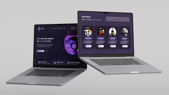 Laptop Mockup Product Promo template preview