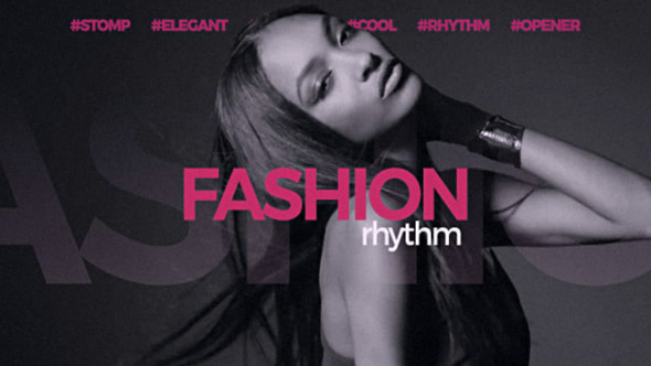 Fashion Rhythm Opener Premiere Pro template preview