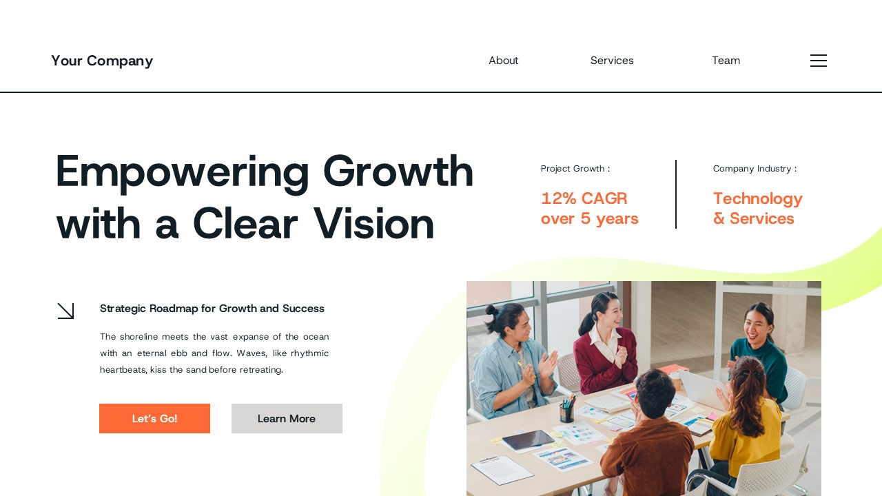 White Orange Yellow Modern Gradient Business Plan Presentation ...