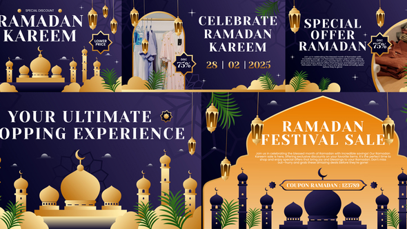 Ramadan Intro Openers template preview