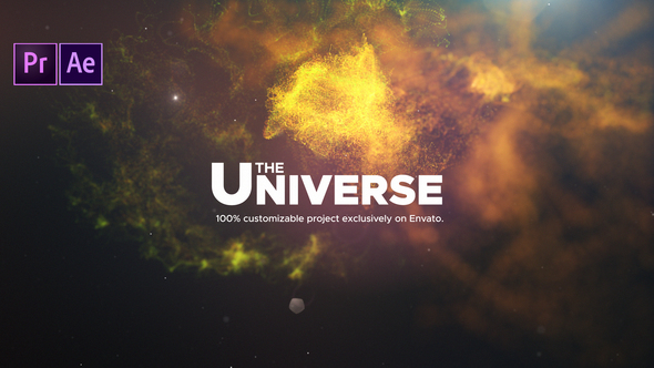 The Universe - Cinematic Titles Premiere Pro template preview