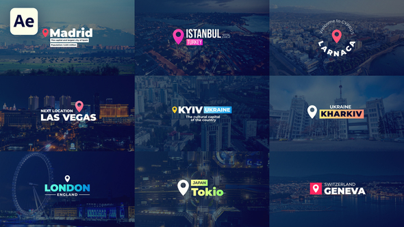 Location Titles Titles template preview