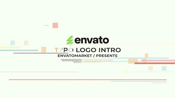 Minimal Typo Logo Logo Stings template preview