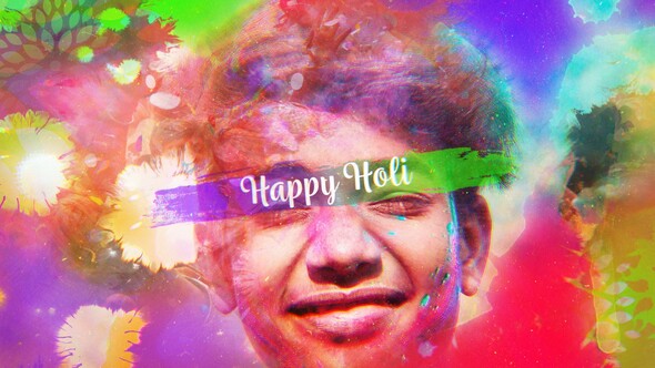 Holi Photo Opener Openers template preview