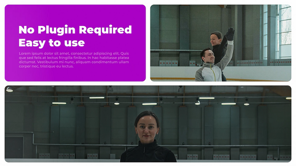 Multiscreen Promo Video Displays template preview