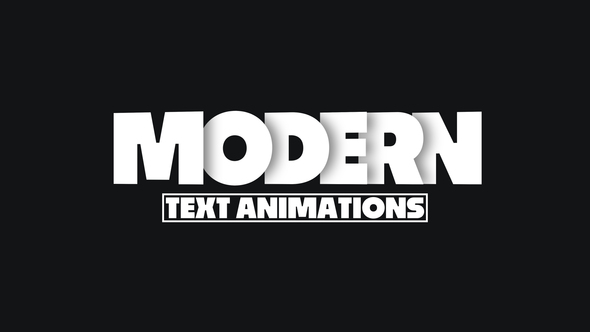 Text Animations Titles template preview