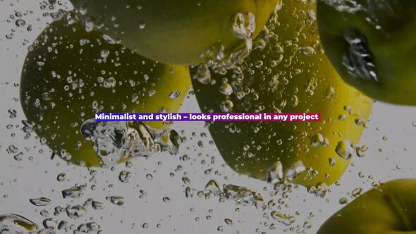 Typewriter | After Effects Titles template preview