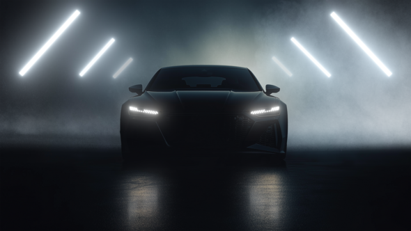 Cinematic Motorsport Car Logo Reveal 2 Logo Stings template preview