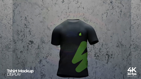 Tshirt Mockup Display Product Promo template preview