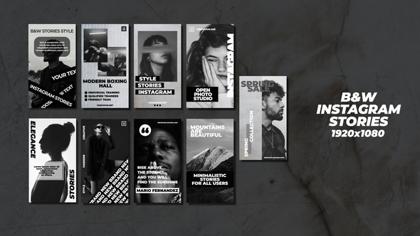 Instagram Stories | AE Elements template preview