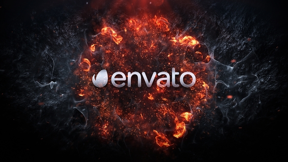 Explosion Logo Reveal Logo Stings template preview