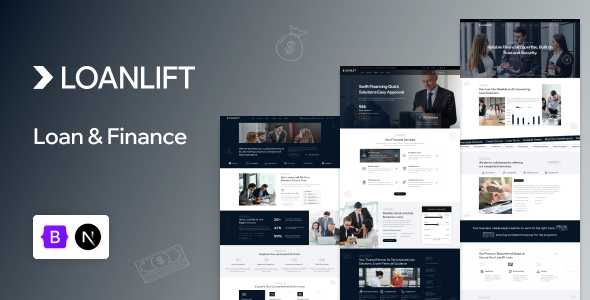 Loanlift – Loan & Finance Next JS Template