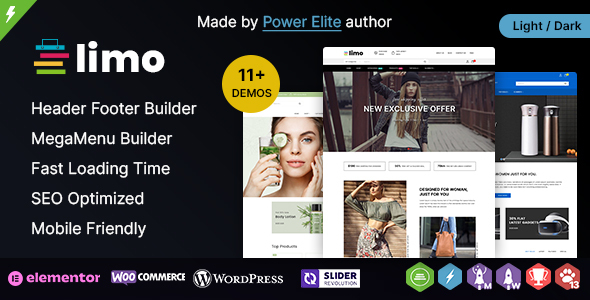 Limo WP - Elementor Multi-purpose WooCommerce Theme