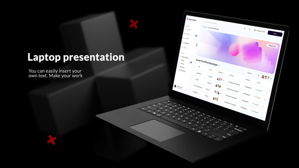 Laptop Mockups Product Promo template preview