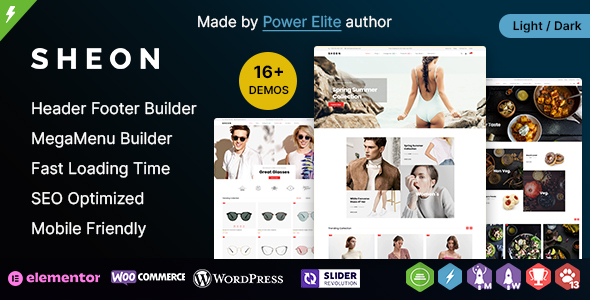 Sheon – Multipurpose WooCommerce Theme Nulled