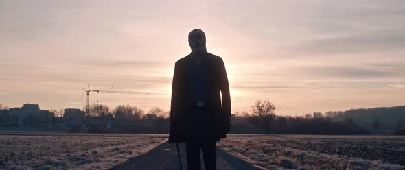 Evil Man on a Field alt