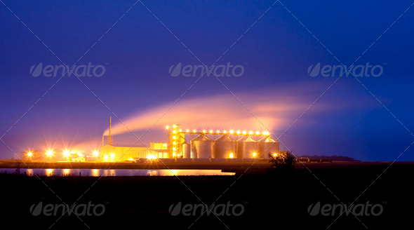 ethanol plant - Stock Photo - Images