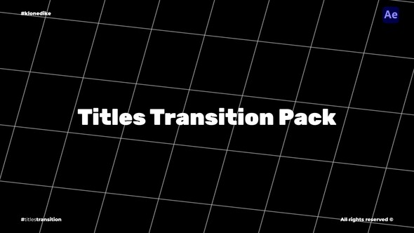 Titles Transition Pack Titles template preview