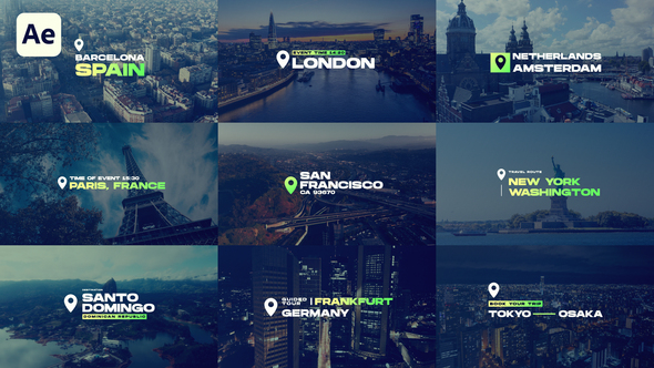 Location Titles Titles template preview