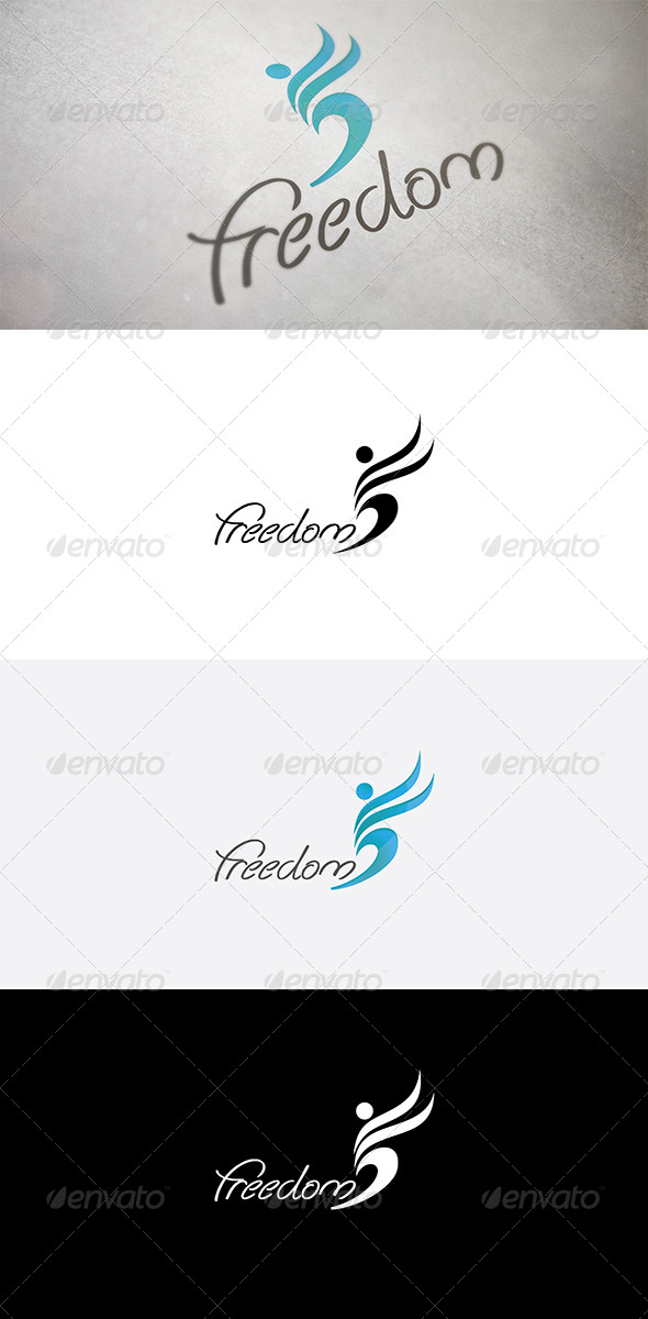 Freedom - Humans Logo Templates