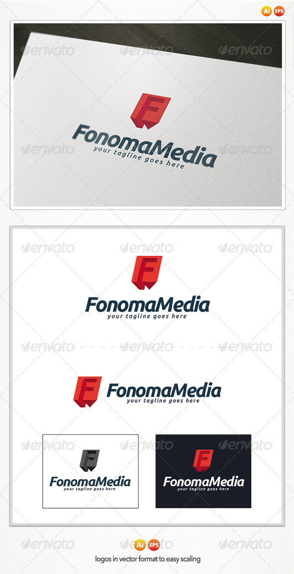 Fonoma Media Logo - Letters Logo Templates