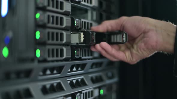 the sysadmin and server master pulls the hard drive out of the system alt