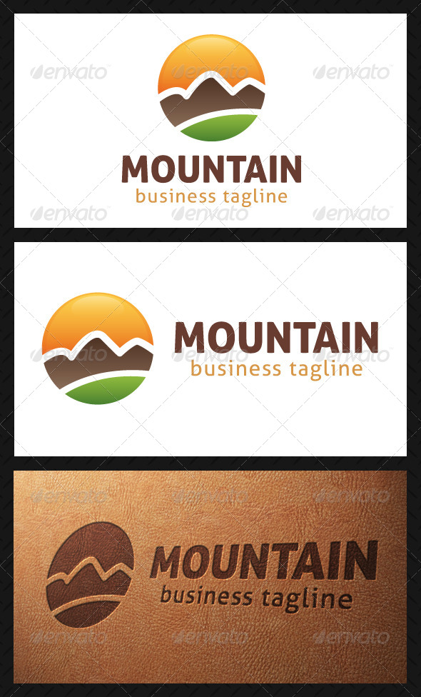 Mountain Logo Template - Nature Logo Templates