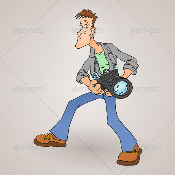 Paparazzi Photographer - People Characters