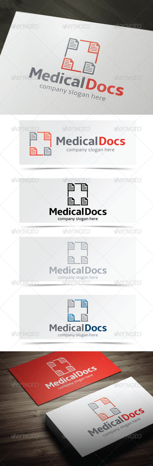 Medical Docs - Symbols Logo Templates