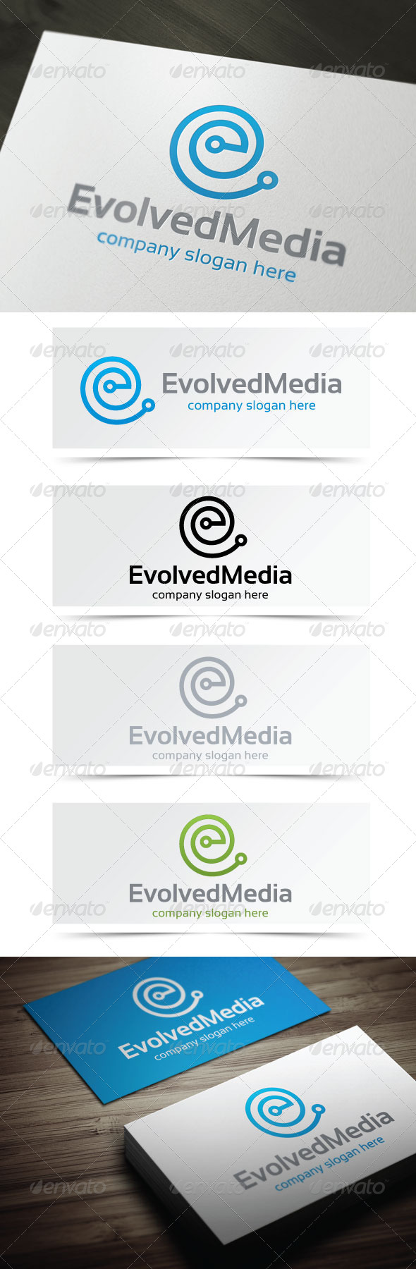 Evolved Media - Letters Logo Templates