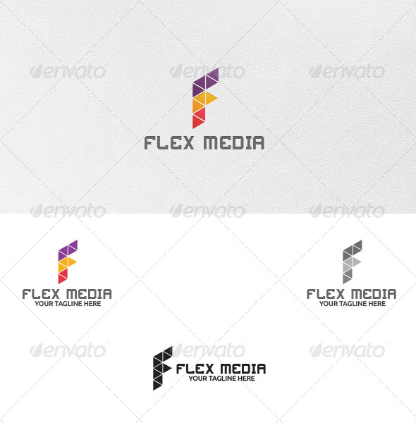 Letter F - Logo Template - Letters Logo Templates